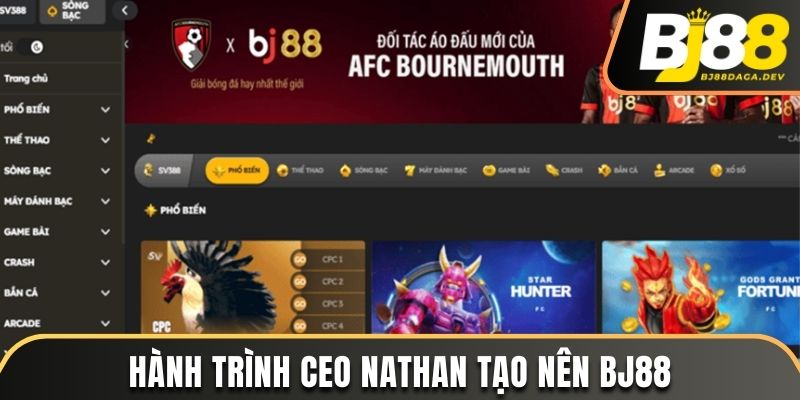 CEO BJ88 Nathan - Nhà Lãnh Đạo Tài Ba Tạo Nên Thương Hiệu 3 Hành trình CEO Nathan tạo nên BJ88
